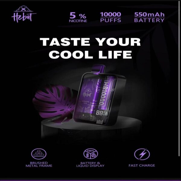 HBAT 喜貝10000口 一次性拋棄式電子煙 HEBAT 喜貝10000口 一次性拋棄式電子煙