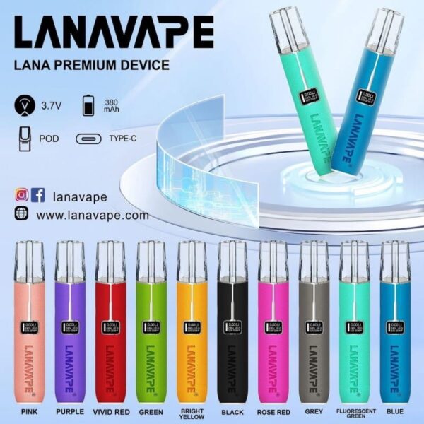 LANA皮革主機通用一代煙彈
