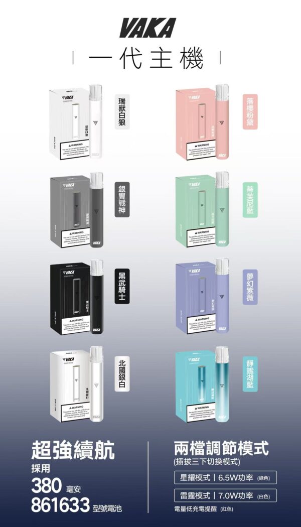 VAKA一代通用電子煙主機/煙桿/換彈式設計/通用殺小/SP2S/LANA/RELX