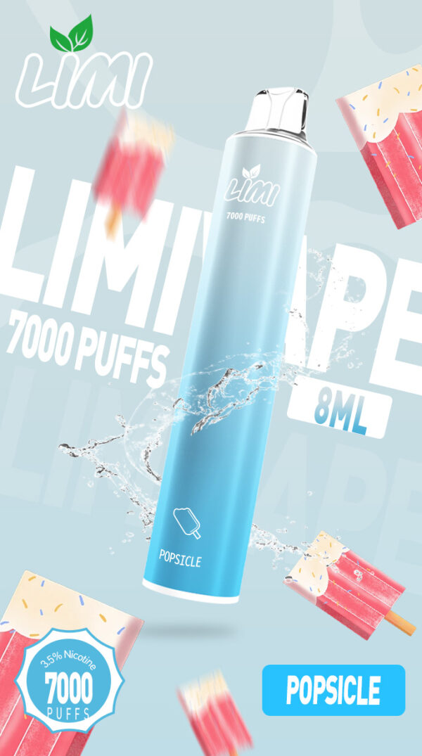 LIMI發光拋棄式電子煙7000口PUFFS