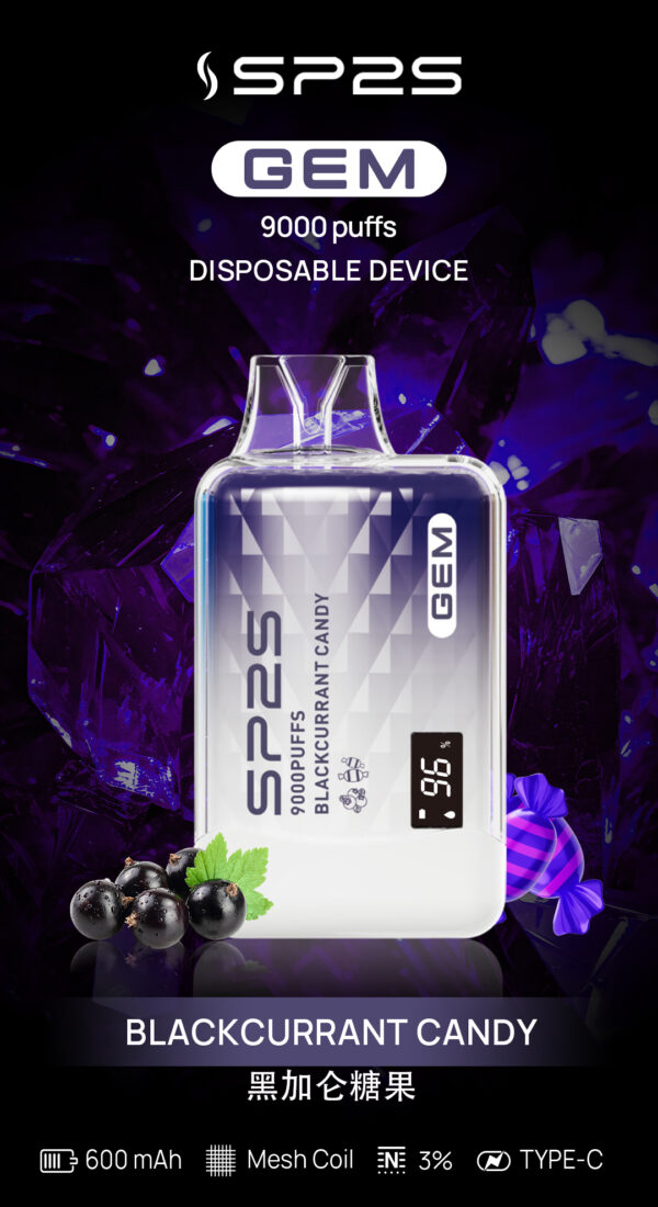 SP2S一次性拋棄式電子煙9000口
